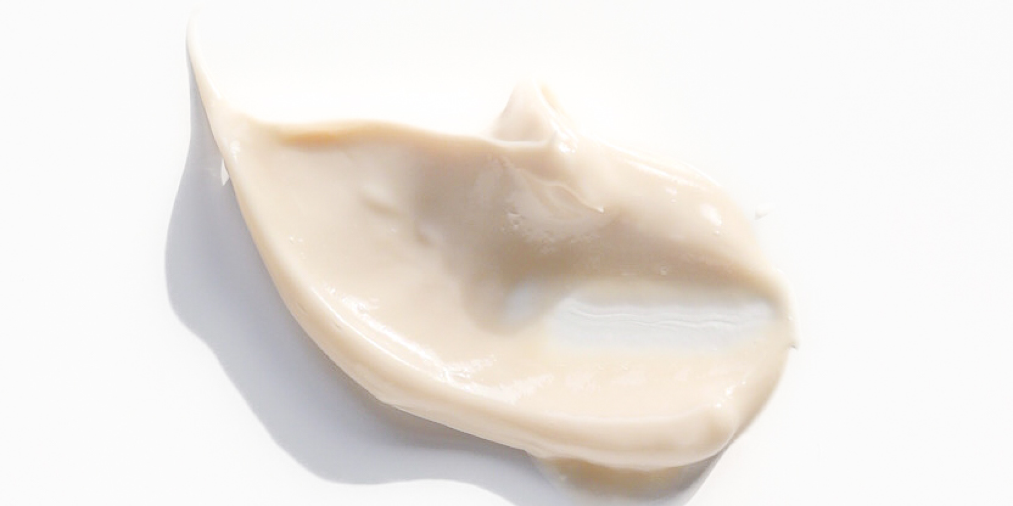 closeup of lotion texture